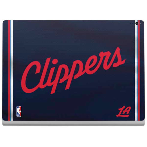 NBA Los Angeles Clippers Distressed Red Surface Book 2 15in Skin